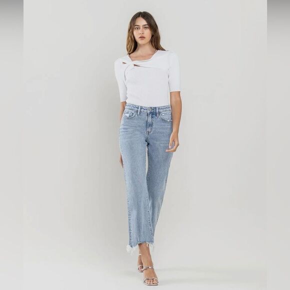 Vervet High Rise Dad Jeans NWT - Picture 2 of 7